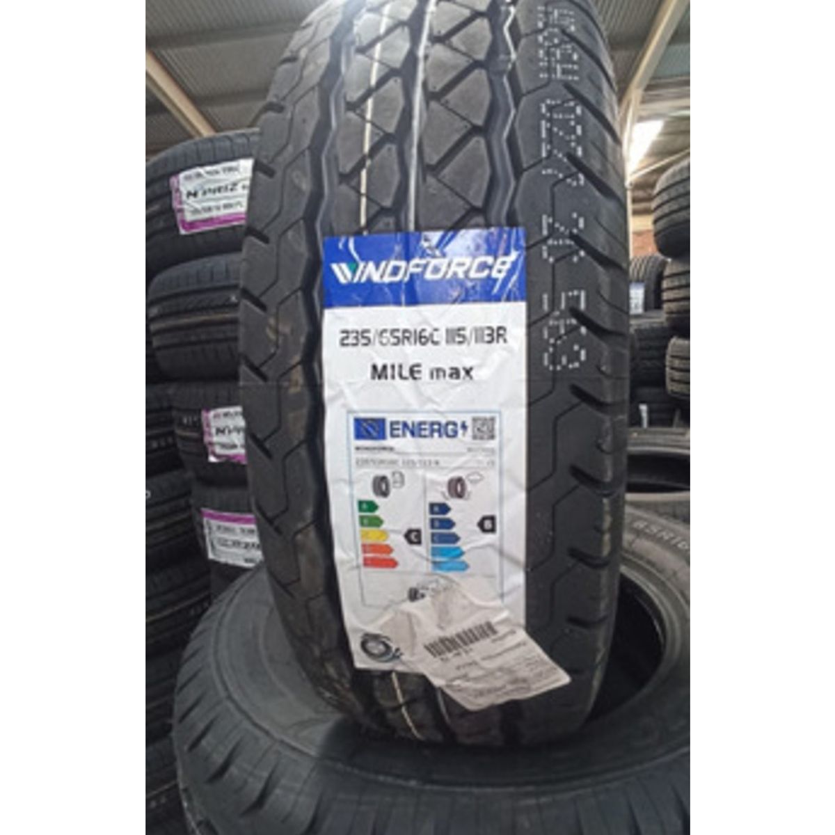 WINDFORCE - Neumaticos 235/65 R16c 115/113r Mile Max Windforce