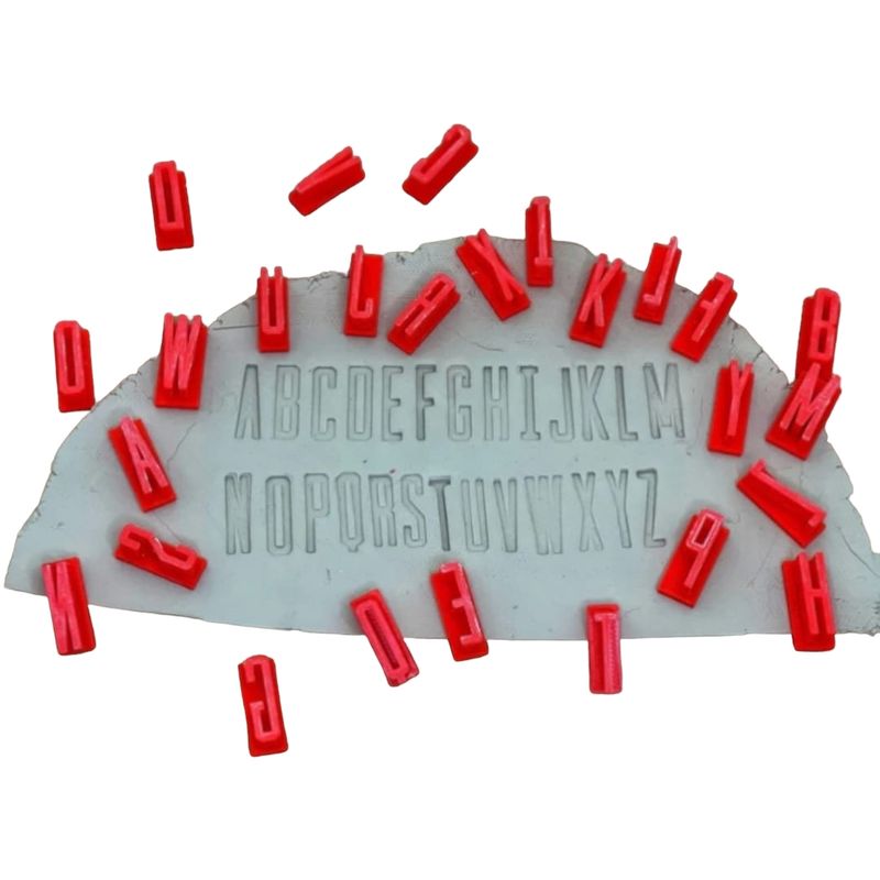 GENERICO - MARCADORES PARA CERAMICA ABECEDARIO