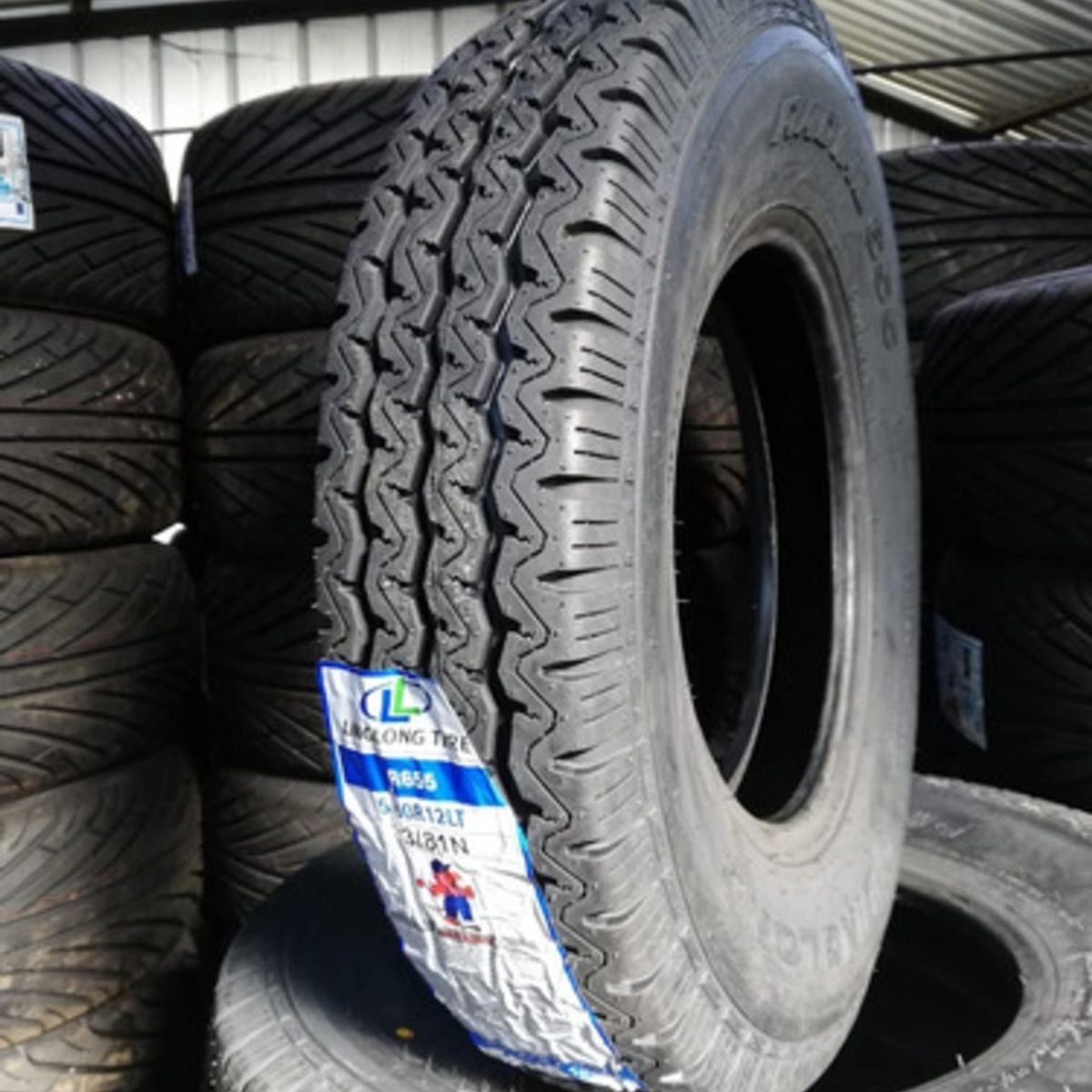 LINGLONG - Neumatico 500 R12 Linglong R655 8pr LINGLONG