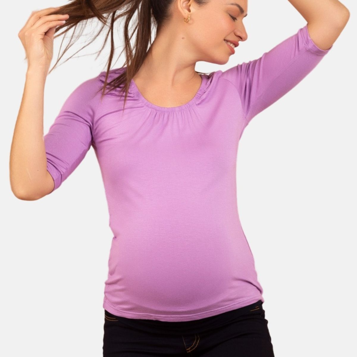 MADREMIA - Polera Maternal Lactancia Ines