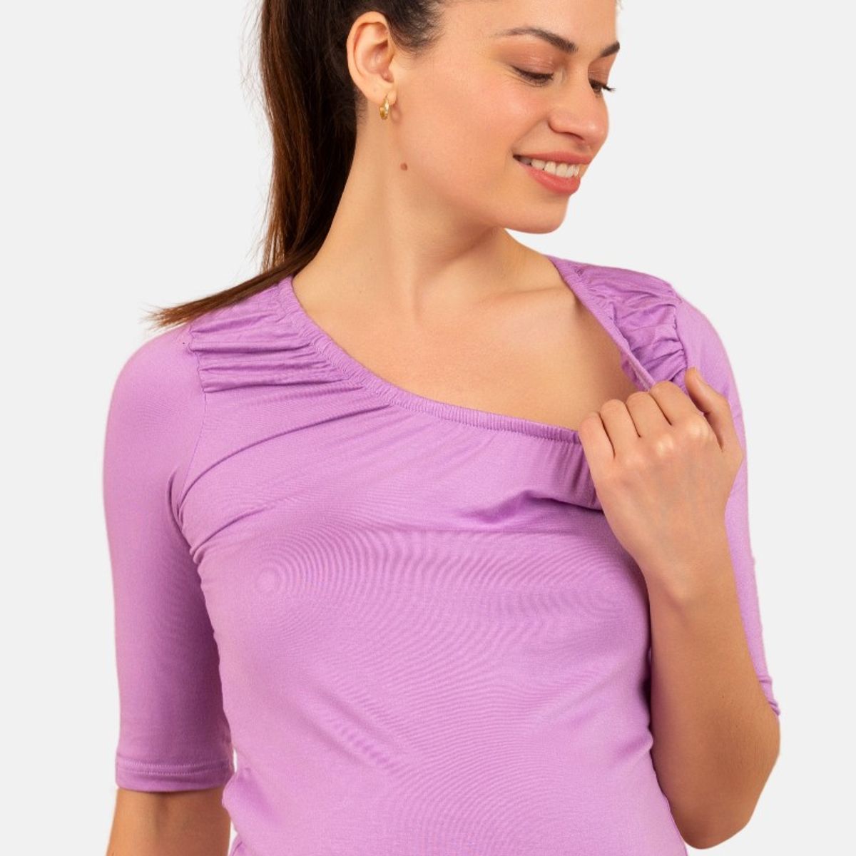 MADREMIA - Polera Maternal Lactancia Ines