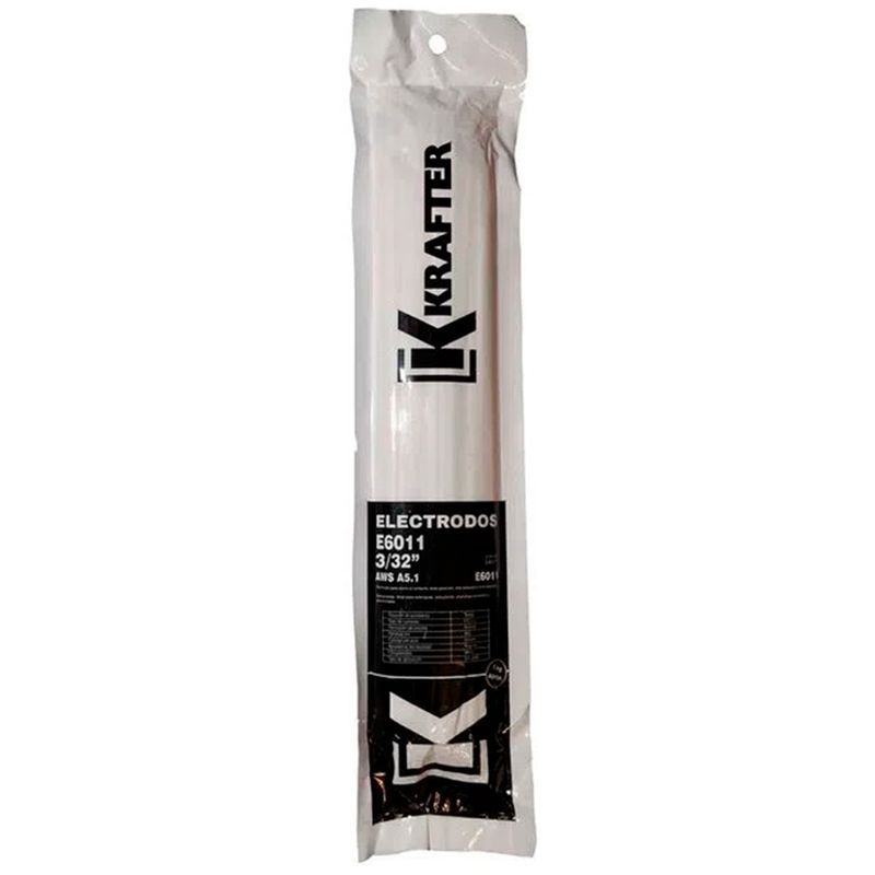 KRAFTER - Electrodo 6011 3/32" 1 kilo Krafter
