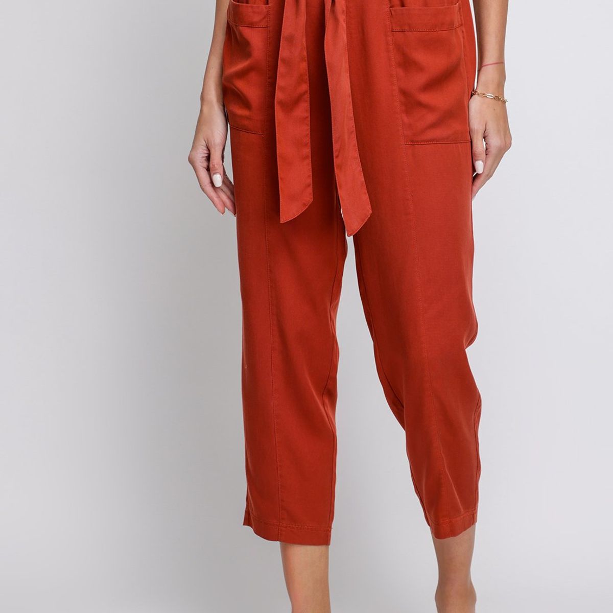 CANADIENNE - Pantalón De Mujer Agnes Terracota