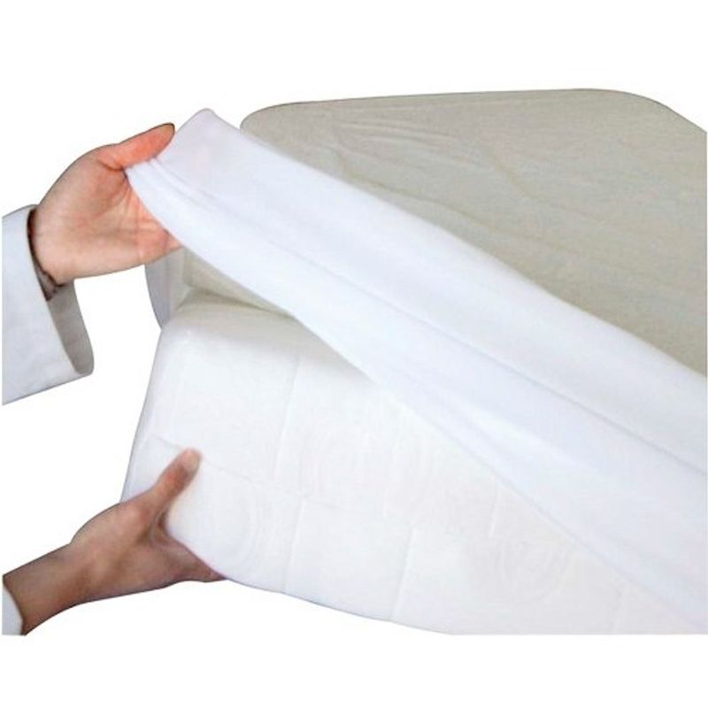 LUMAX - Cubre Colchon Funda Impermeable 1.9x0.9 m