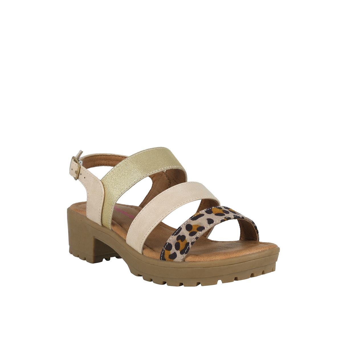 BAMBOO - Sandalia Niña Beige Aki Bamboo