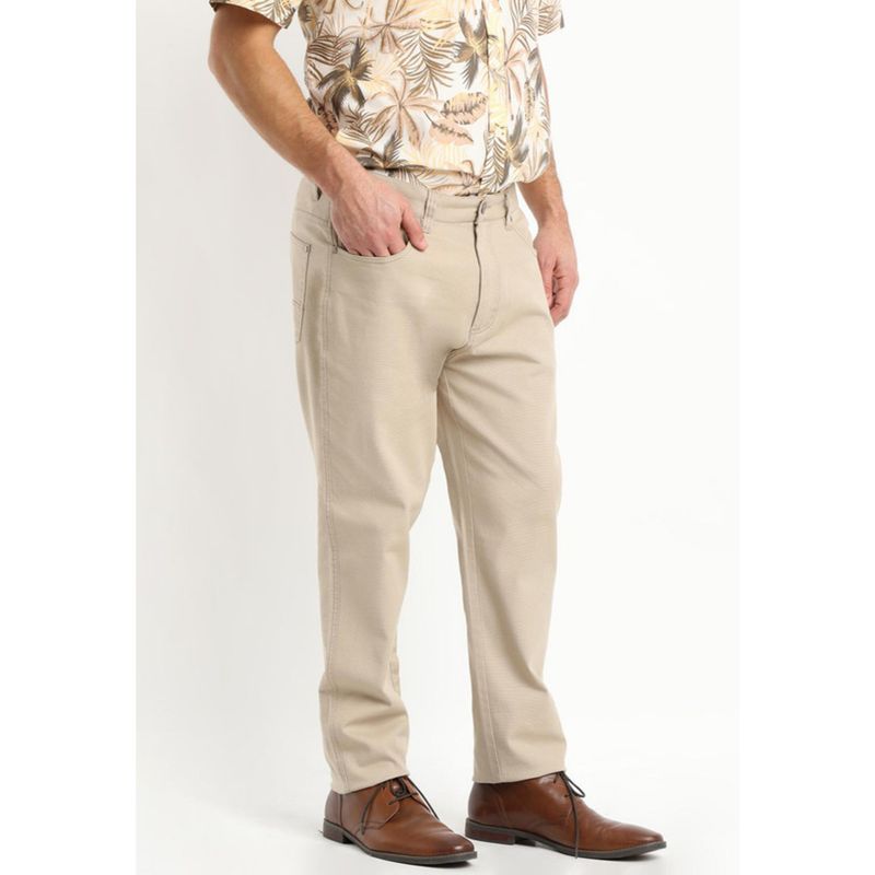 KOTTING - Pantalon Canvas 5 Bolsillos Spandex Beige KOTTING