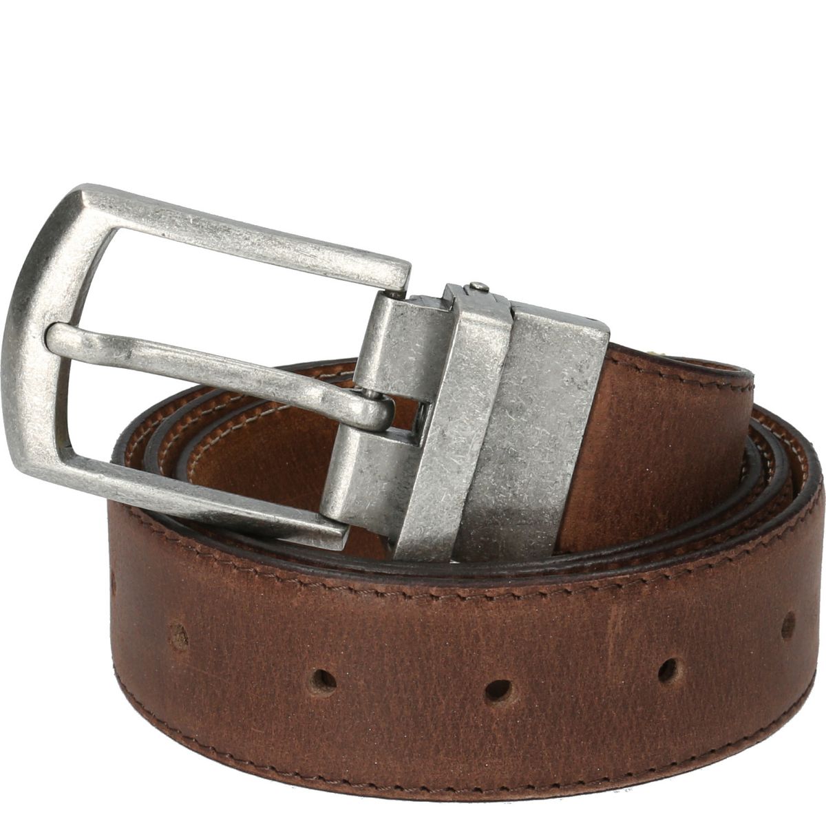 ROCKFORD - Cinturón Cuero Hombre Rf New Reversible Café ROCKFORD