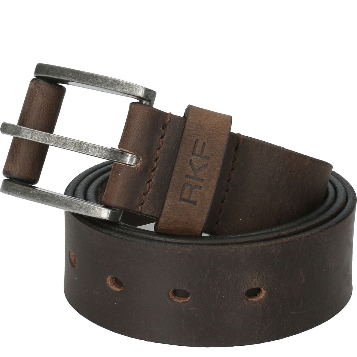 ROCKFORD - Cinturón Cuero Hombre Rf Frank Café ROCKFORD