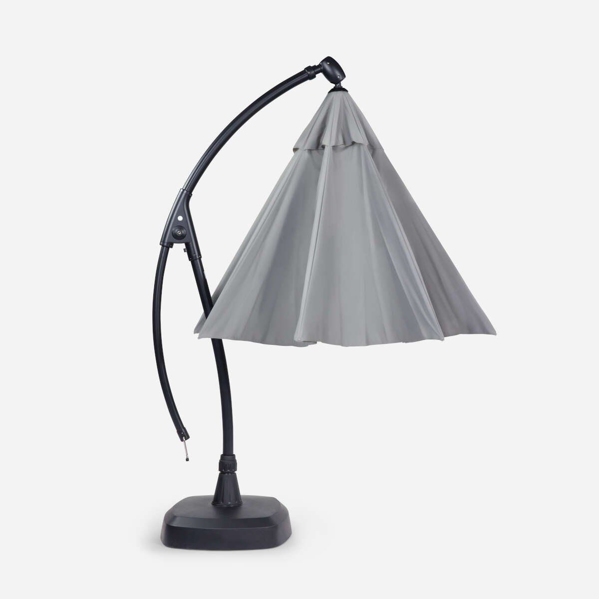 ROSEN - Quitasol Rosen Lateral Redondo Gris