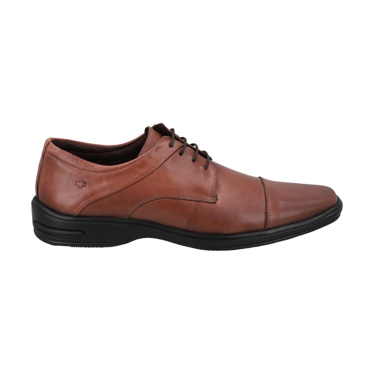 PERLATTO - Zapato Formal Hombre Cuero Café 538 Perlatto
