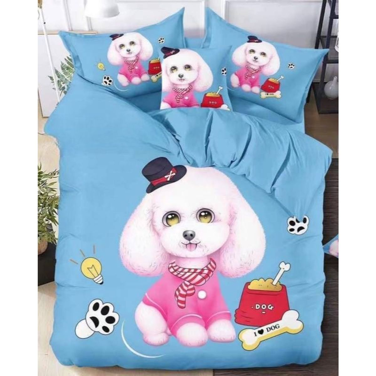 GENERICO - Cubrecama Quilt Verano 1.5 Plaza y Media Infantil 230X180 cm