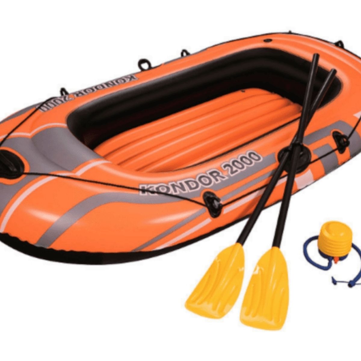 BESTWAY - BOTE INFLABLE  + REMOS  - KONDOR 2000