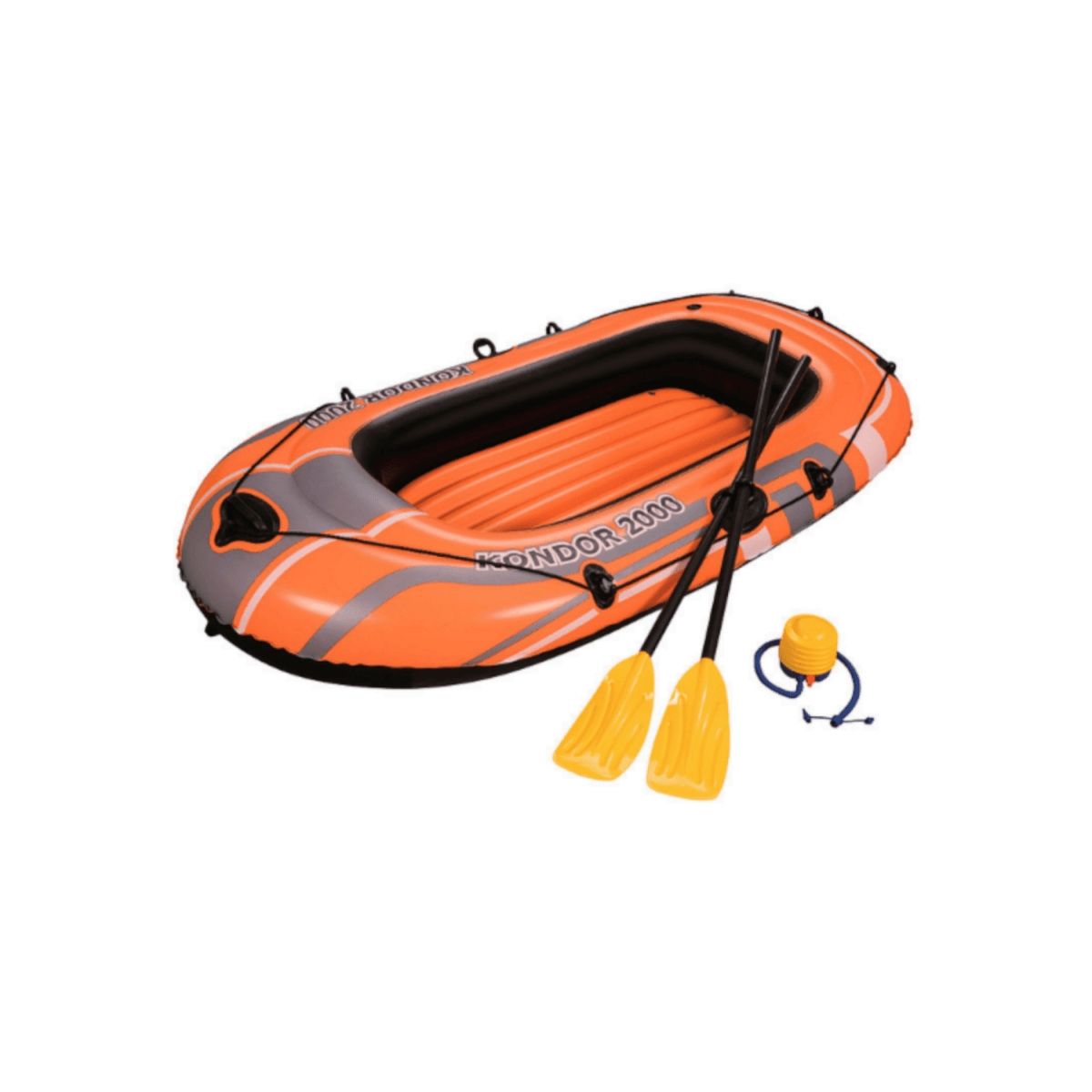 BESTWAY - BOTE INFLABLE  + REMOS  - KONDOR 2000