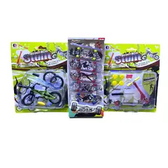 GENERICO - Set Mini Skate finger Para Dedos Con Accesorios