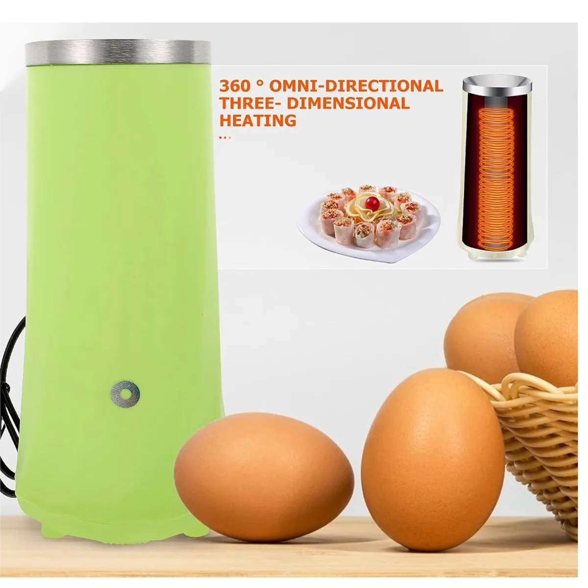 GENERICO - Egg Roller Maquina Huevo Omelette Forma De Rollo