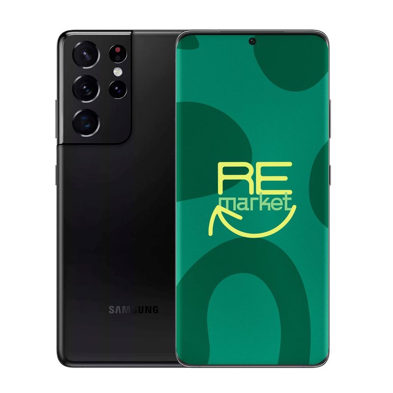 SAMSUNG - Celular Samsung S21 Ultra 5G 128 Gb Negro - Reacondicionado