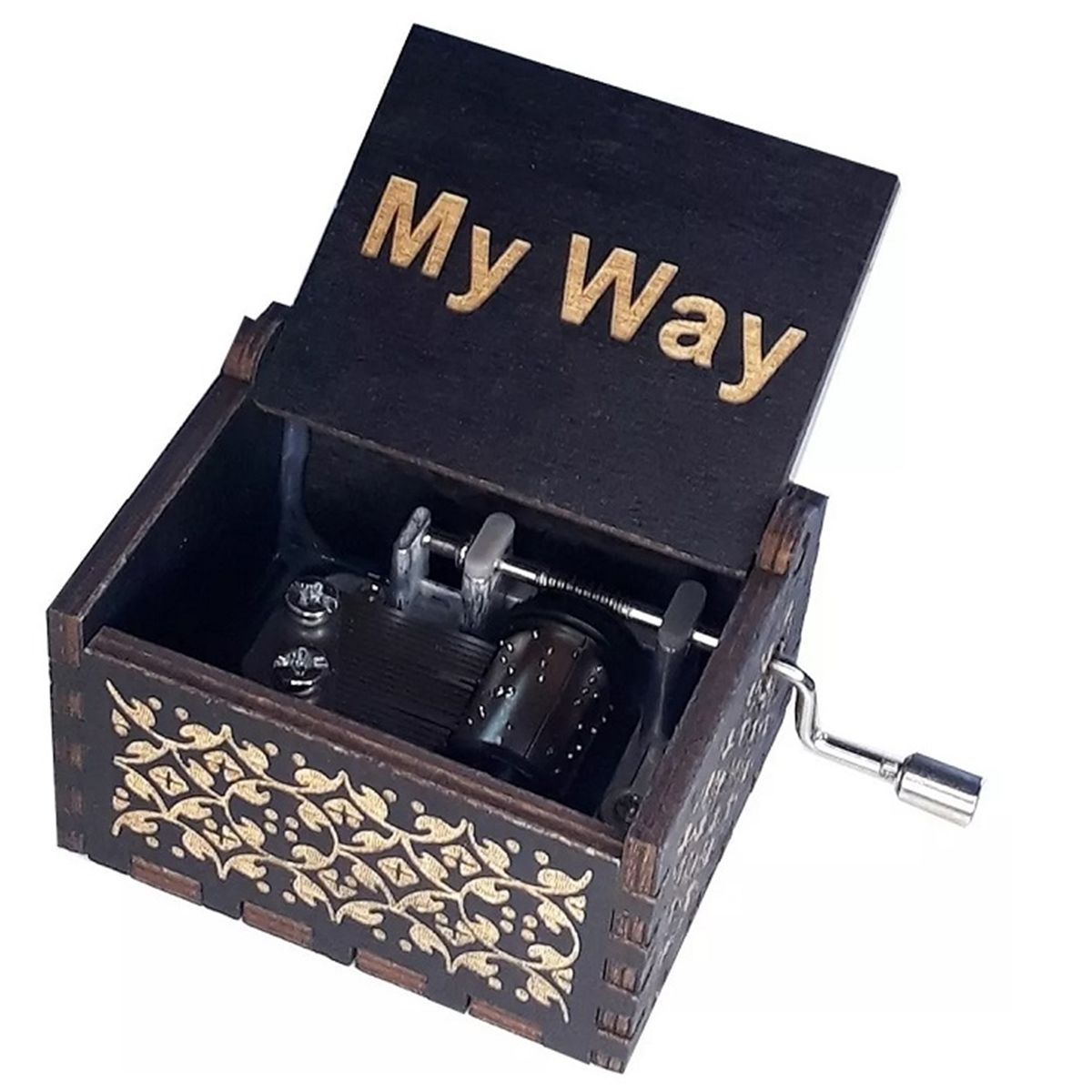 GENERICO - CAJA MUSICAL MY WAY NEGRA