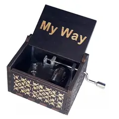 GENERICO - CAJA MUSICAL MY WAY NEGRA
