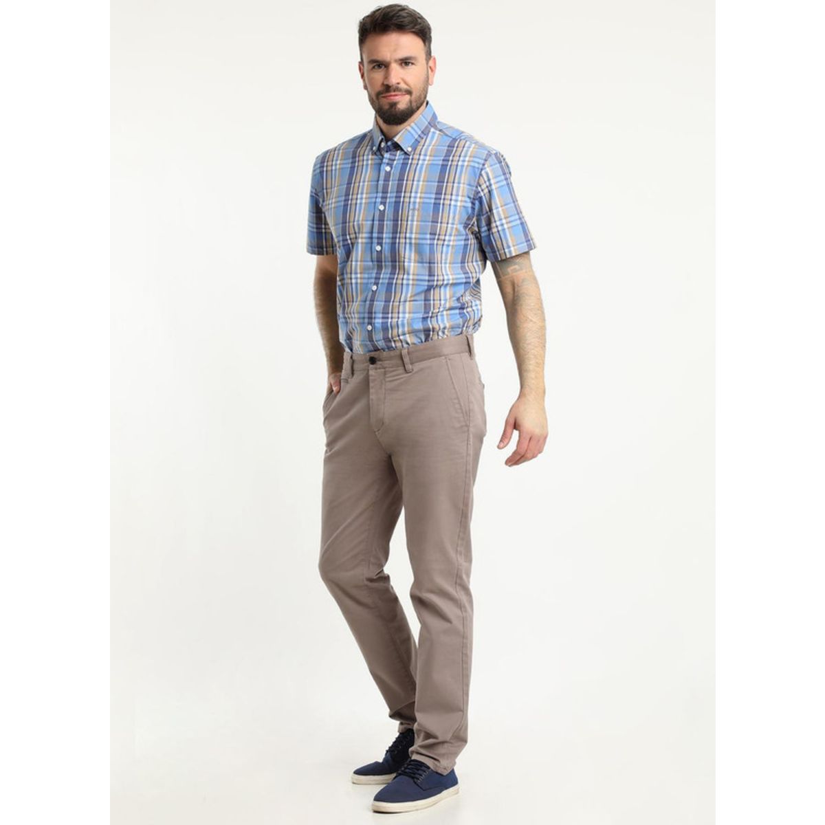 MCGREGOR - Pantalón Twill Chino Beige Medio MCGREGOR
