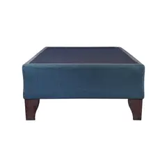 BLOCCARE - Base de Cama 1.5 Plaza de 190 cm / 30 cm - Pata de 24 cm