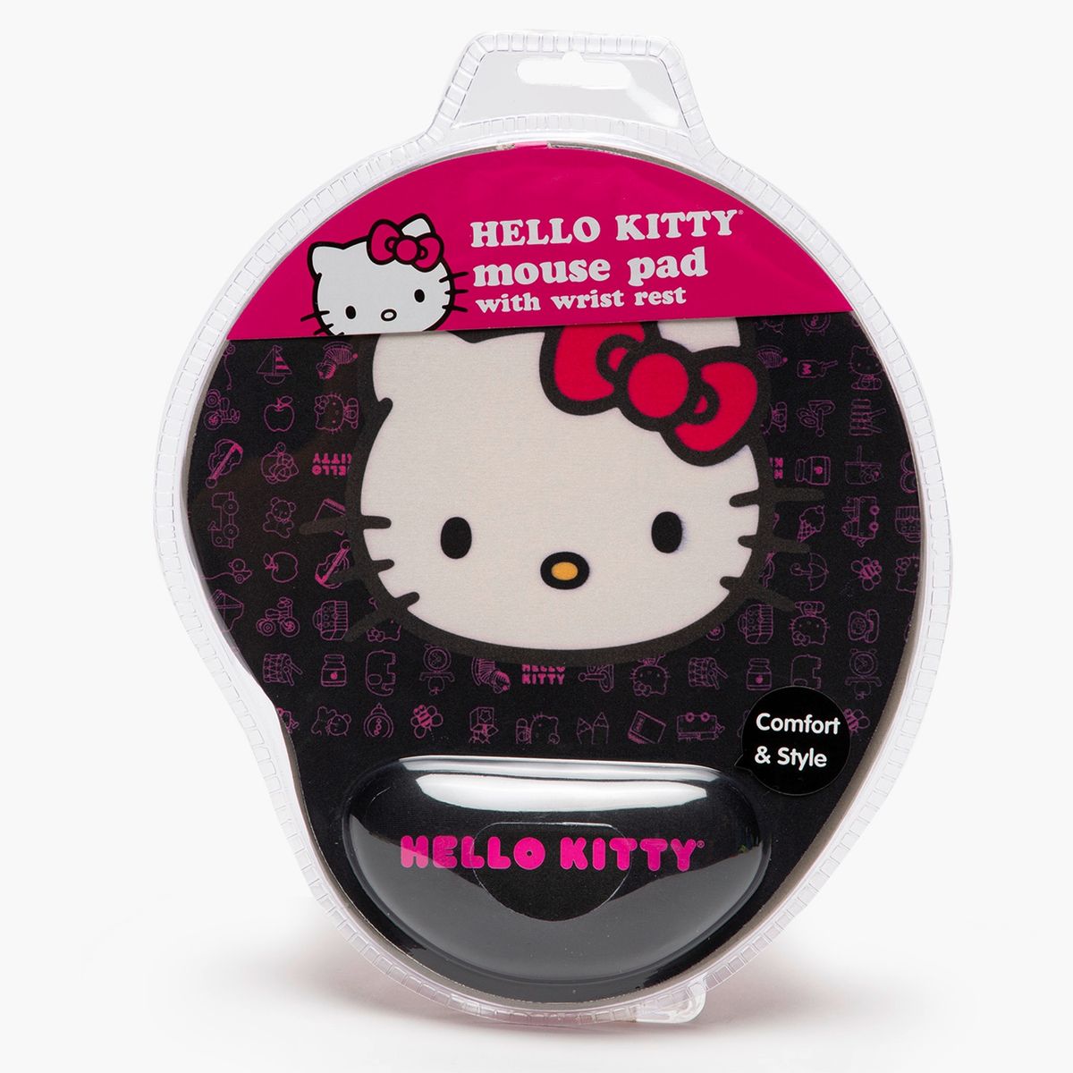 HELLO KITTY - Mouse Pad Gel 74709 Negro Hello Kitty