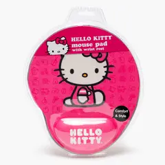 HELLO KITTY - Mouse Pad Gel 74709 Rosado