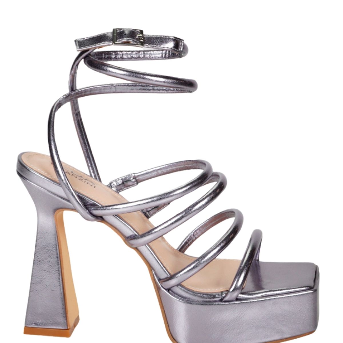 EDA MANZINI - Sandalia Safiye Plateado EDA MANZINI