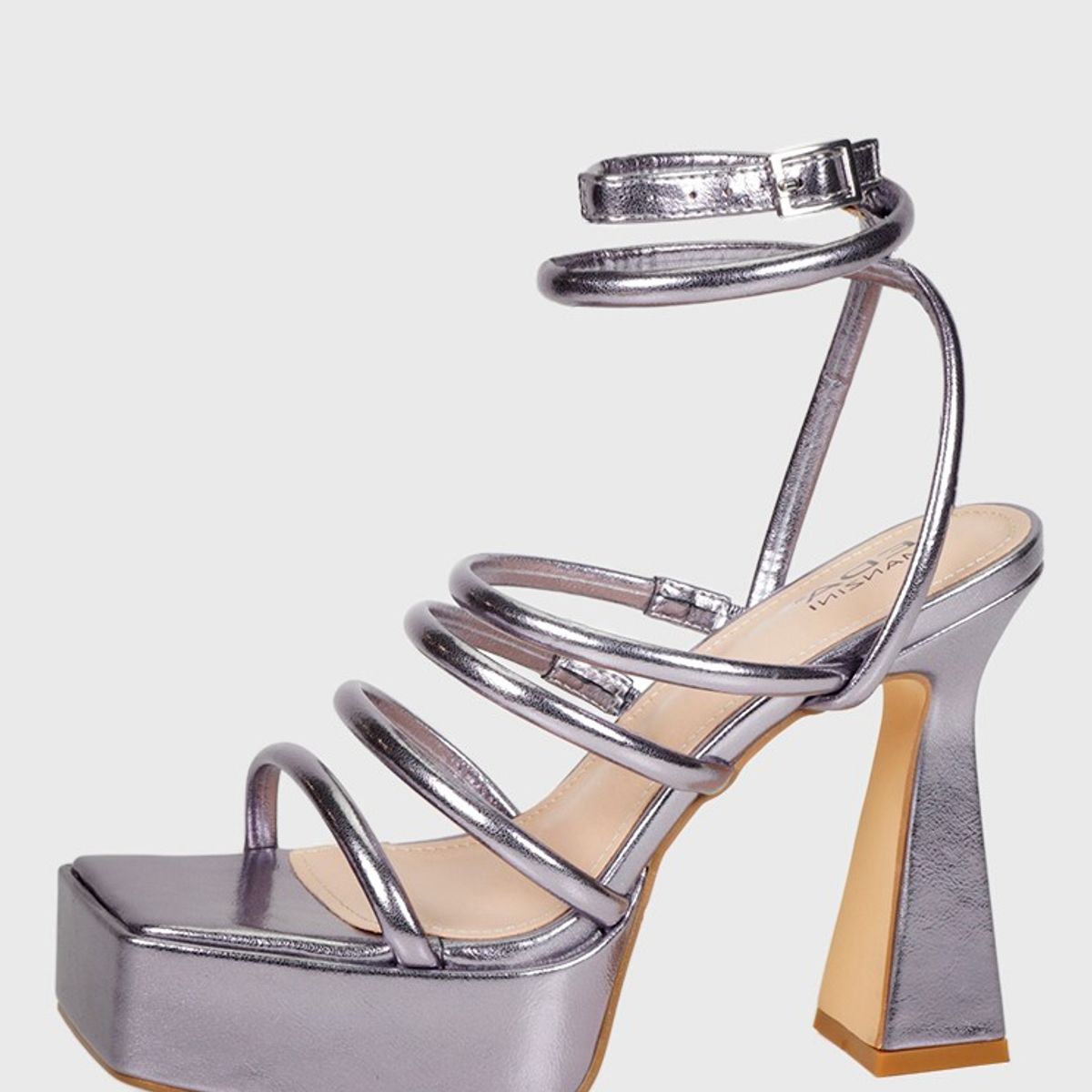 EDA MANZINI - Sandalia Safiye Plateado EDA MANZINI