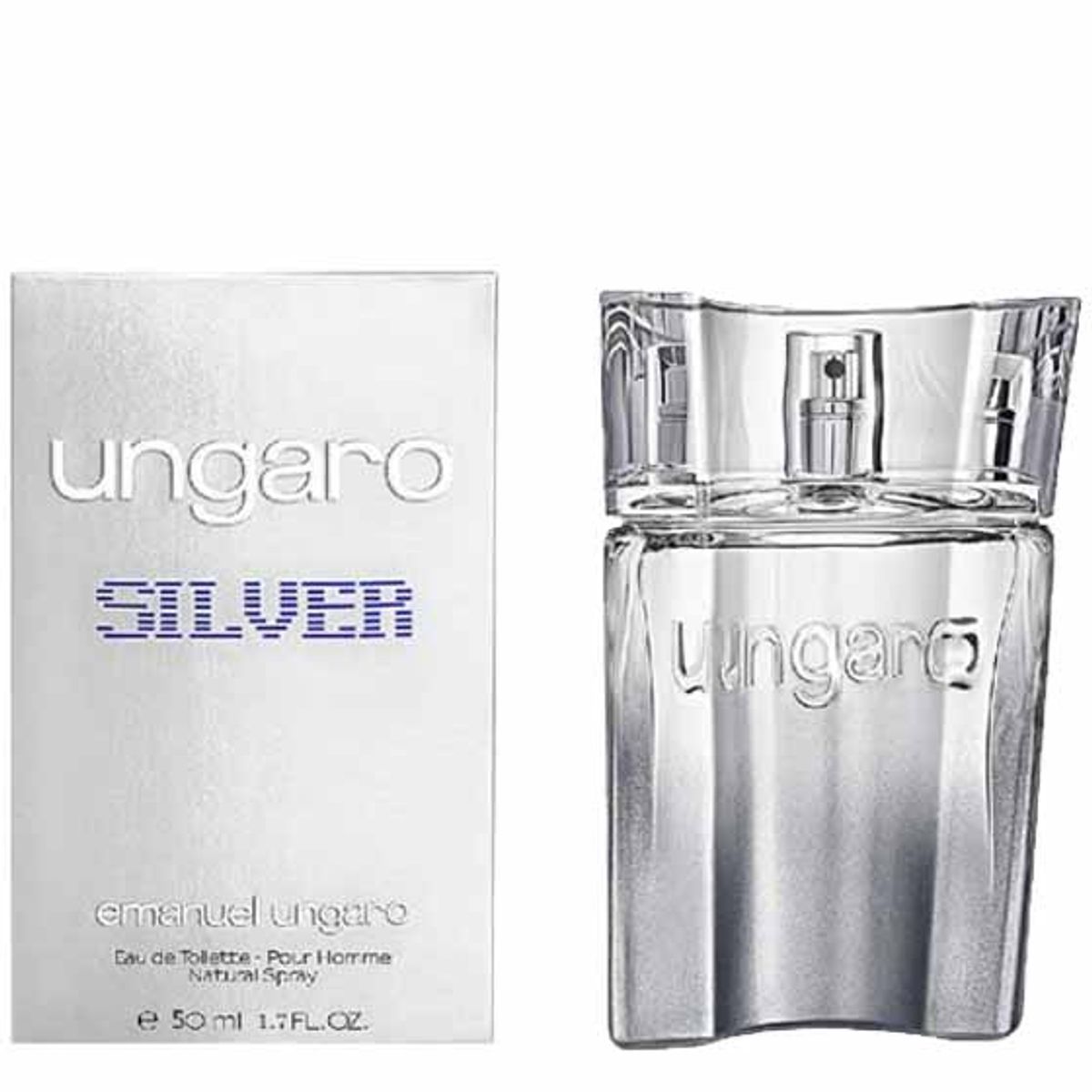 EMANUEL UNGARO - Emanuel Ungaro Silver 50ML EDT Hombre