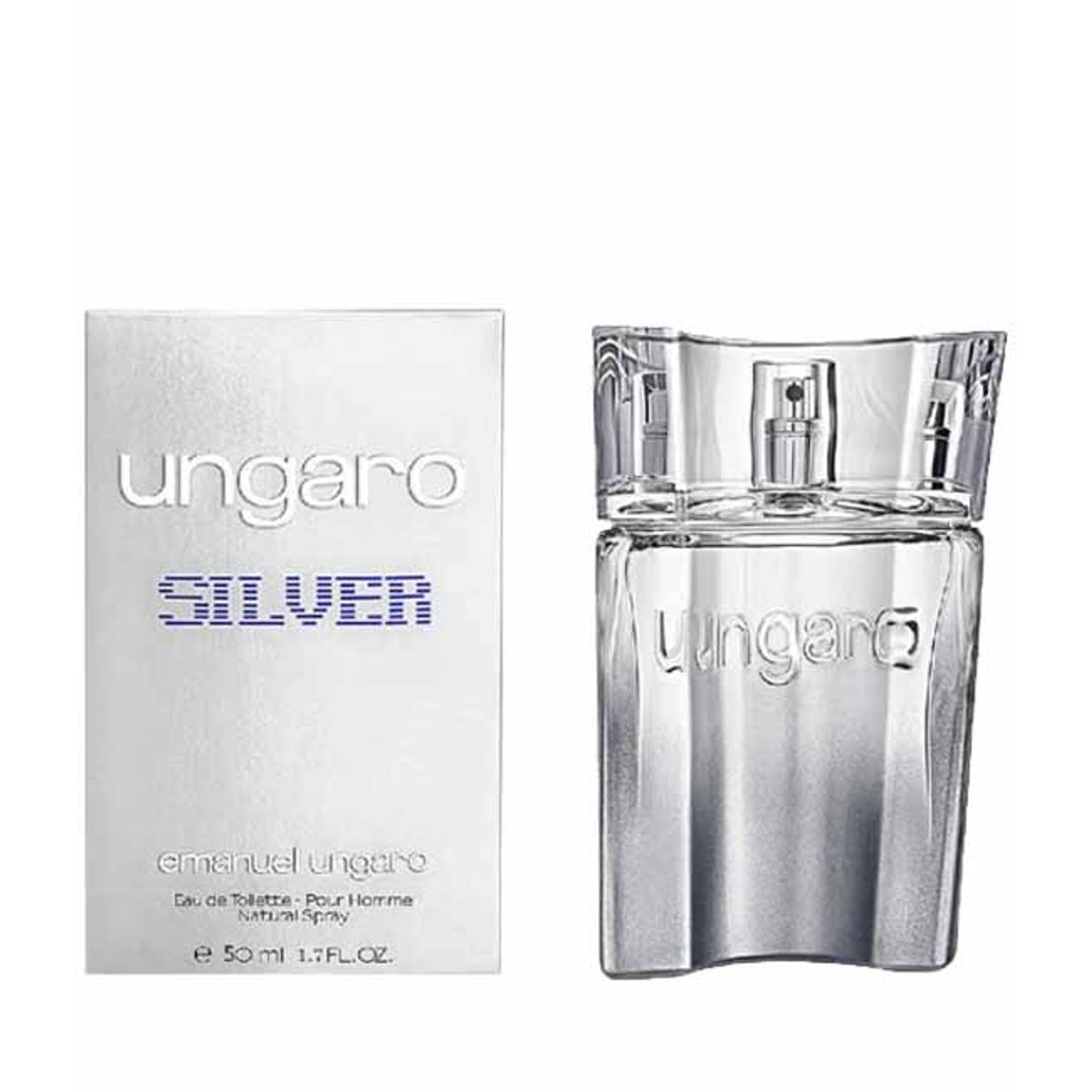 EMANUEL UNGARO - Emanuel Ungaro Silver 50ML EDT Hombre