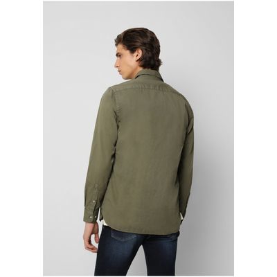 Imagen 2 del producto Camisa Calavera Bordada Tono Green