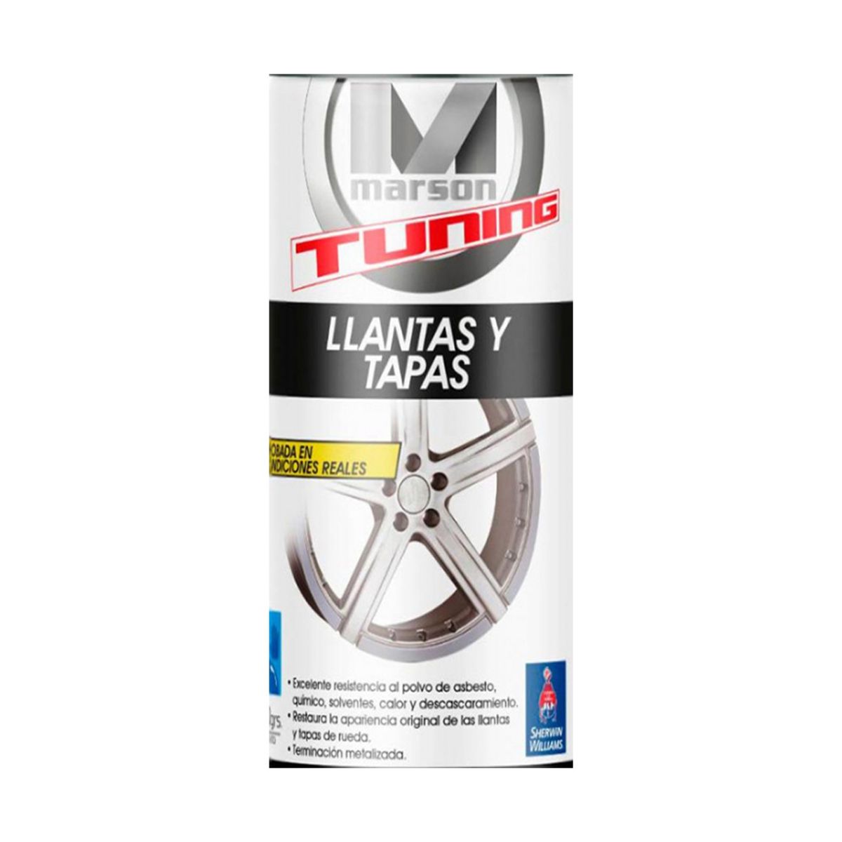 MARSON - SPRAY TUNING LLANTA/TAPA NEGRO 350ML MARSON-MIMBRAL