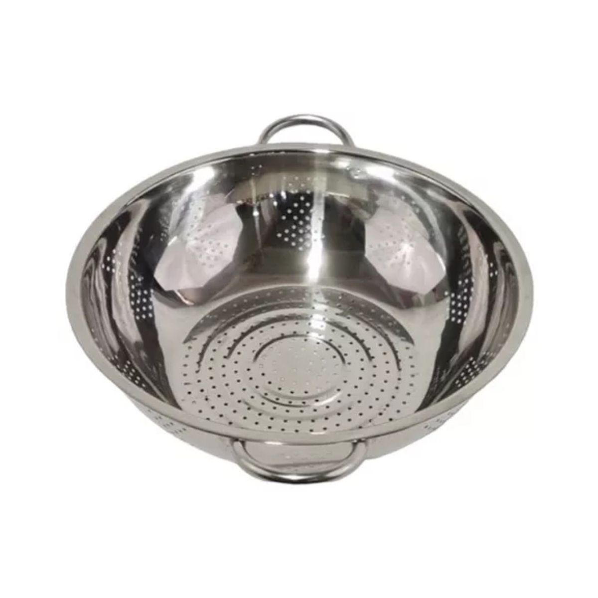 GENERICO - Colador Escurridor Acero Inoxidable 26cm Pastas Verduras