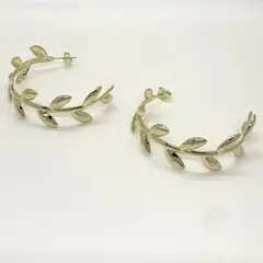 VIZIATO - Argolla atenea enchapado en oro