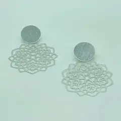 VIZIATO - Aro mandala baño en plata