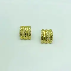 VIZIATO - Aro tigress enchapado en oro