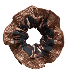 MARIA PASKARO - Scrunchie Begonia M Animal Cobre Oscuro - Cobre