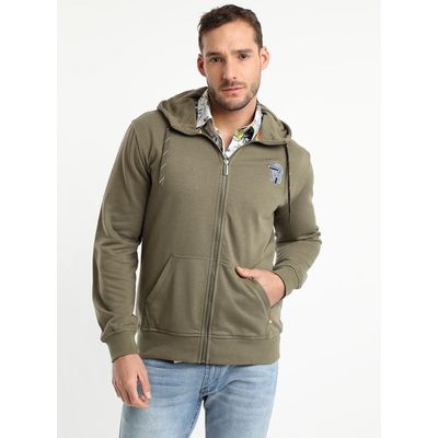 Imagen 2 del producto Poleron Full Zipper Khaki oscuro