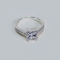 Anillo principessa plata