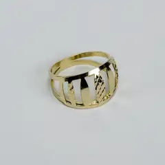 VIZIATO - Anillo red enchapado en oro