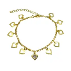VIZIATO - Pulsera amore mio enchapado en oro