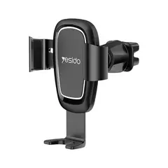 YESIDO - Holder Gravity Car Soporte Rejilla Para Celular- C71