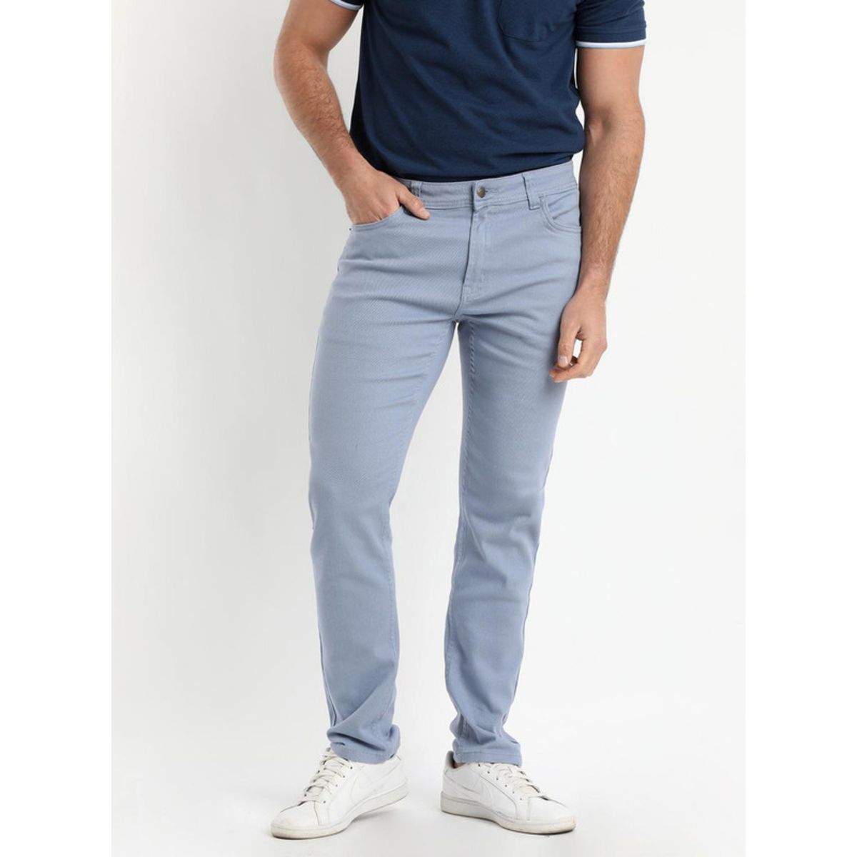 TRUVAL - Jeans Bulldenim Celeste Medio TRUVAL