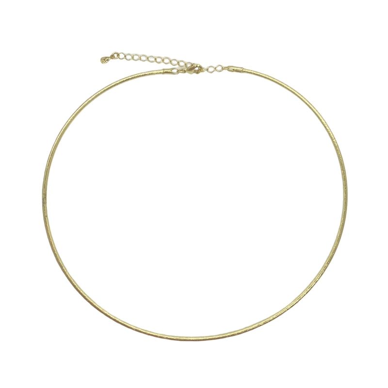 VIZIATO - Collar tiara enchapado en oro