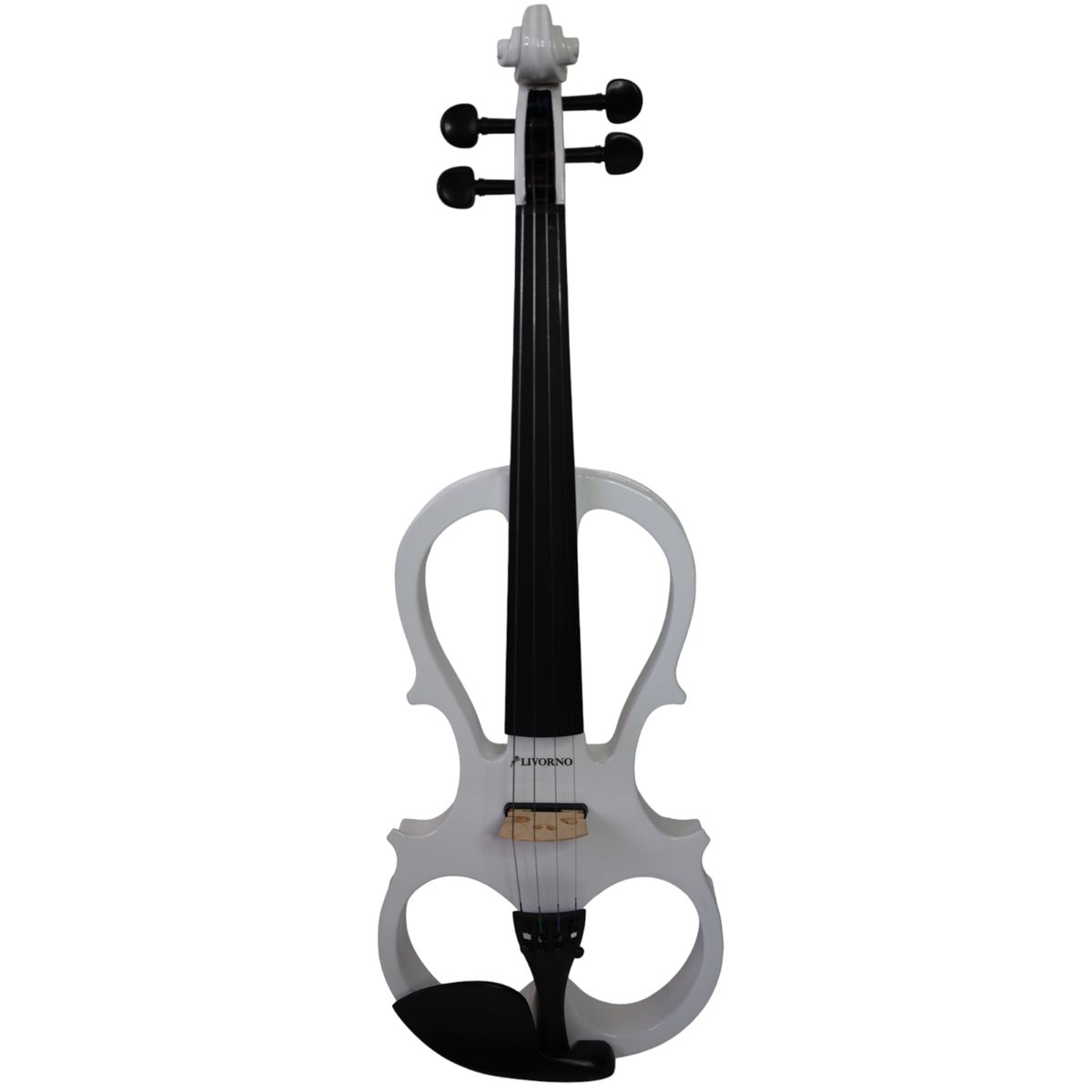 LIVORNO - Violín Eléctrico Livorno 4/4 Blanco LIV-E-40WH