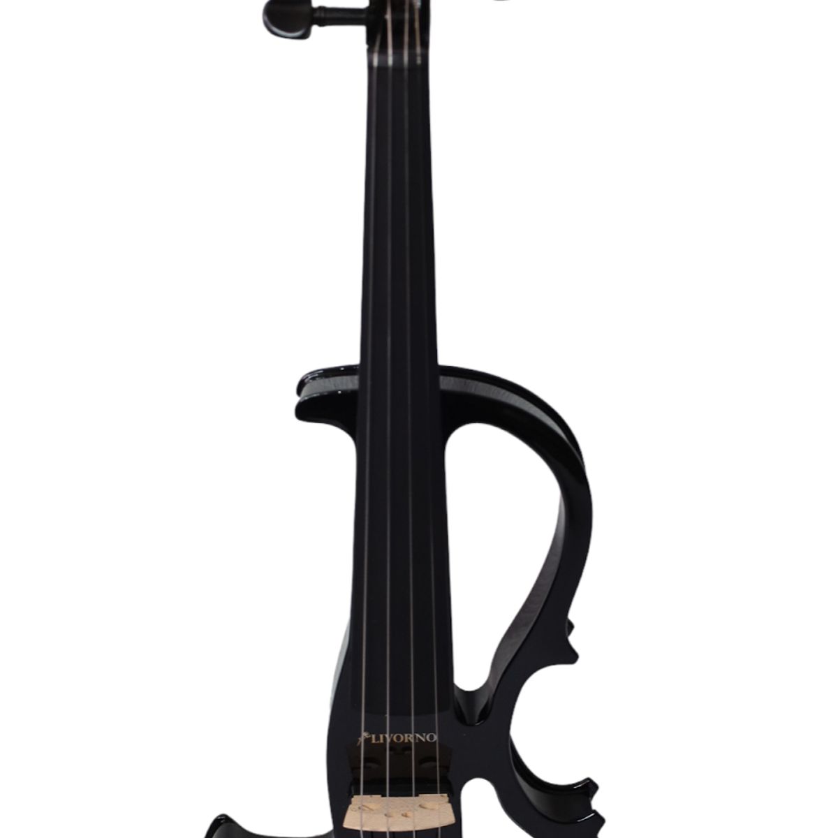 LIVORNO - Violín Eléctrico Livorno 4/4 Negro LIV-E-41BK