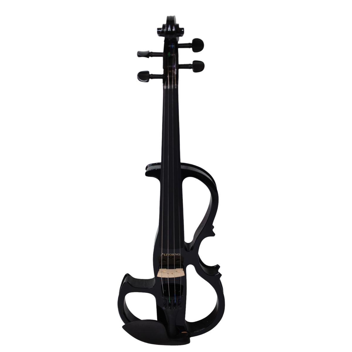 LIVORNO - Violín Eléctrico Livorno 4/4 Negro LIV-E-41BK