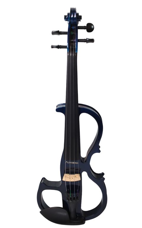 Violin Electrico 4/4 Azul LIV-E-41BL