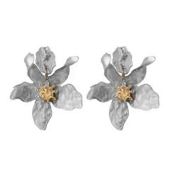 MARIA PASKARO - Aros Amapola Gris María Paskaro - Gris