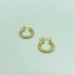 VIZIATO - Argolla santiago enchapado en oro